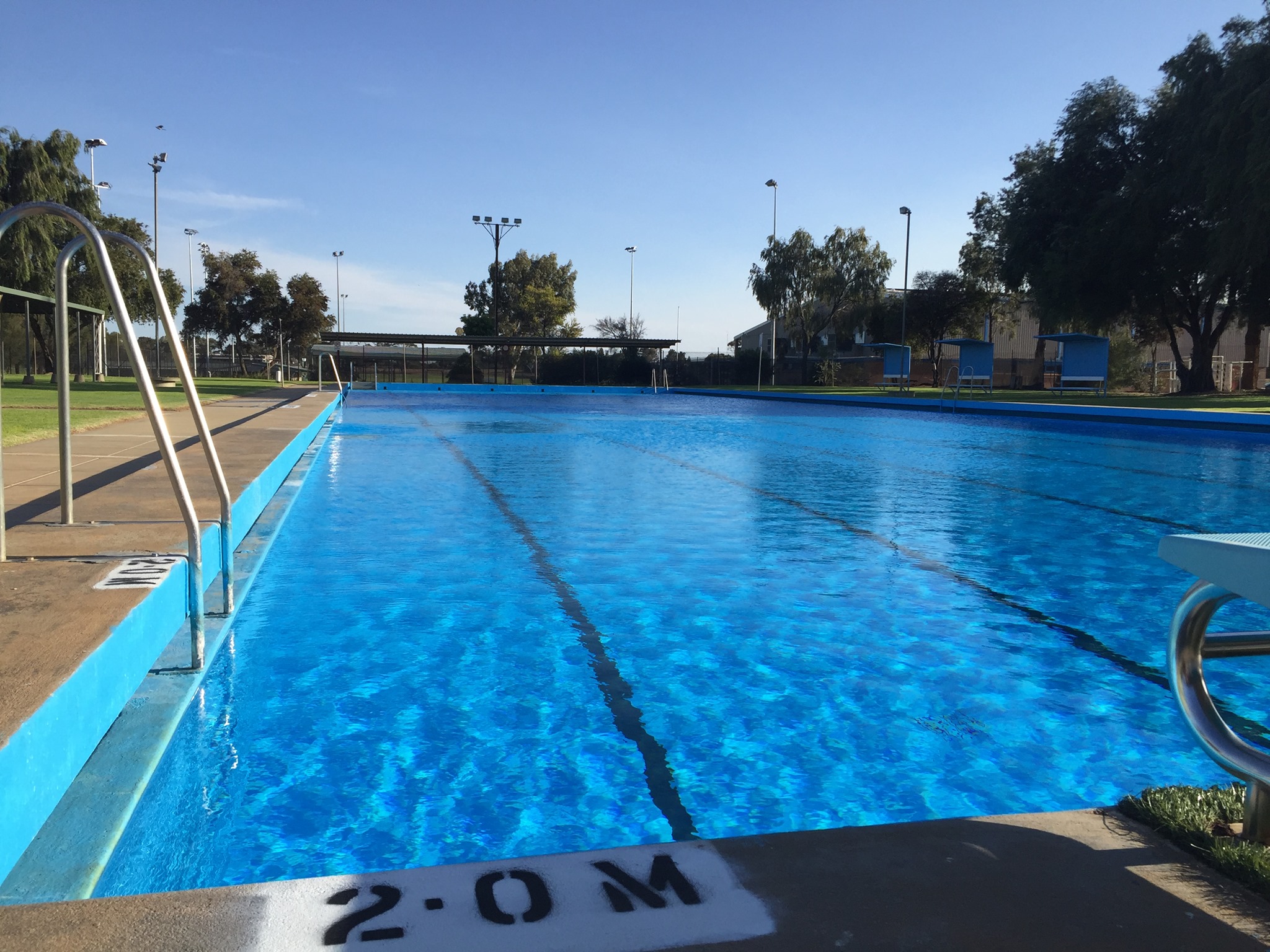 Banner Casual swimming